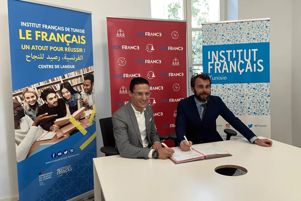 Communiqué de Presse -Convention de partenariat EDUFRANCE – IFT